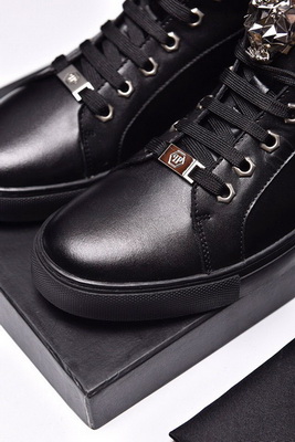 PhiliPP Plein High-Top Fashion Men Shoes--013